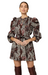 cleobella printed mini ivana dress puff sleeve thanksgiving dress cotton