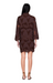 Marie Oliver kirsten dress chocolate shirt dress lace brown la vie stylehouse