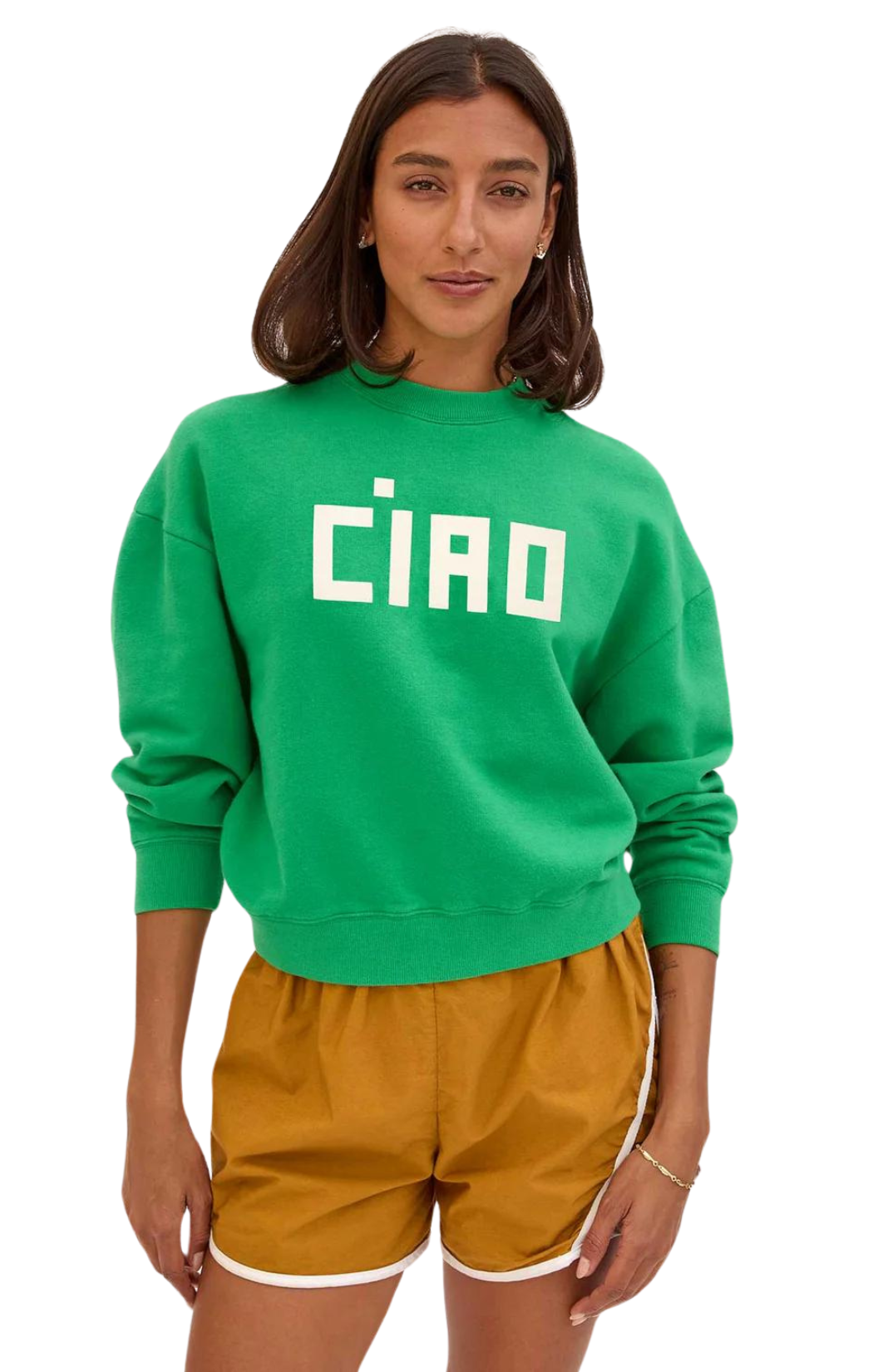 green le drop sweatshirt clare v pullover ciao crewneck