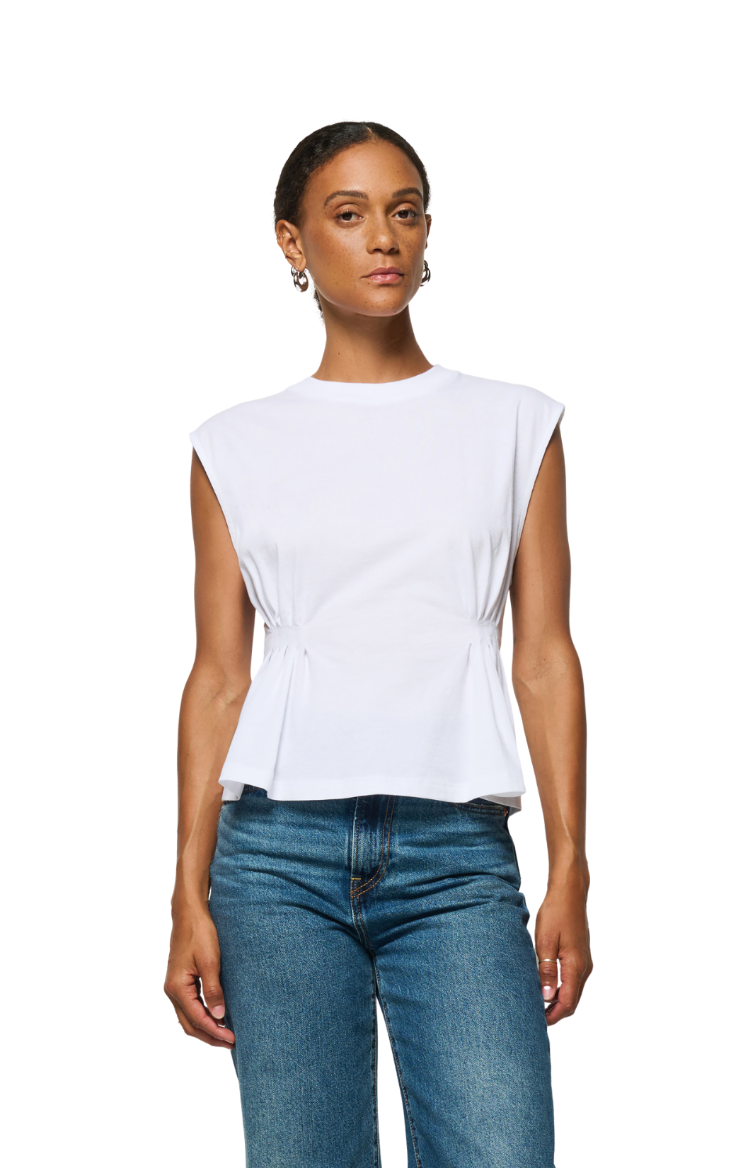 Meg Pleated Top
