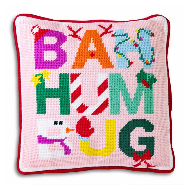 Needlepoint Pillow 10" x 10"