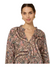 cleobella printed alicia blouse v-neck