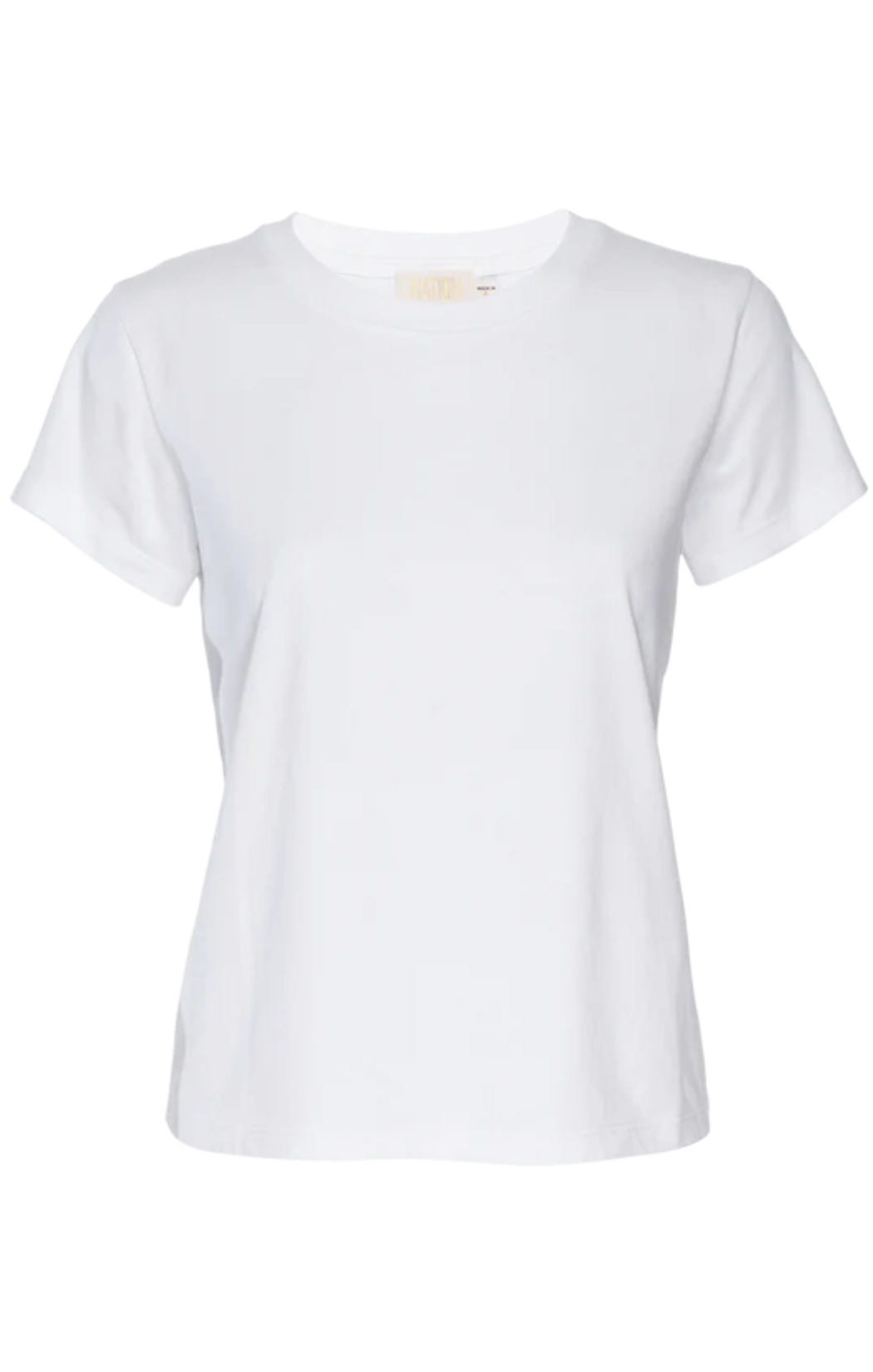 Nation LTD goldie crewneck tee basics tshirt white short sleeve cotton