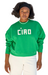 green le drop sweatshirt clare v pullover ciao crewneck