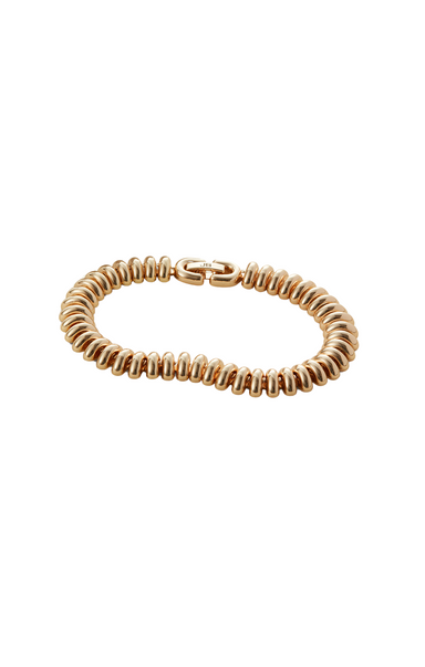 Jenny Bird gold ribbed sofia bracelet