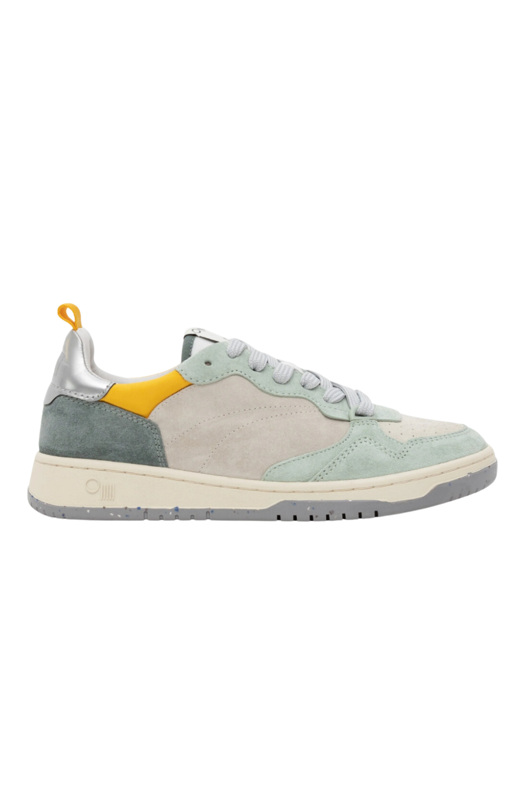 oncept phoenix sneaker yellow gray suede blue yellow tab