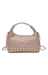 beckette studded crossbody bag handbag faux leather natural tan