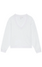 white wyatt oversized v-neck vneck sweatshirt nation ltd comfy loungewear travel wear